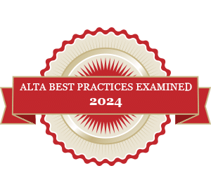 ALTA Best Practices Examined Seal